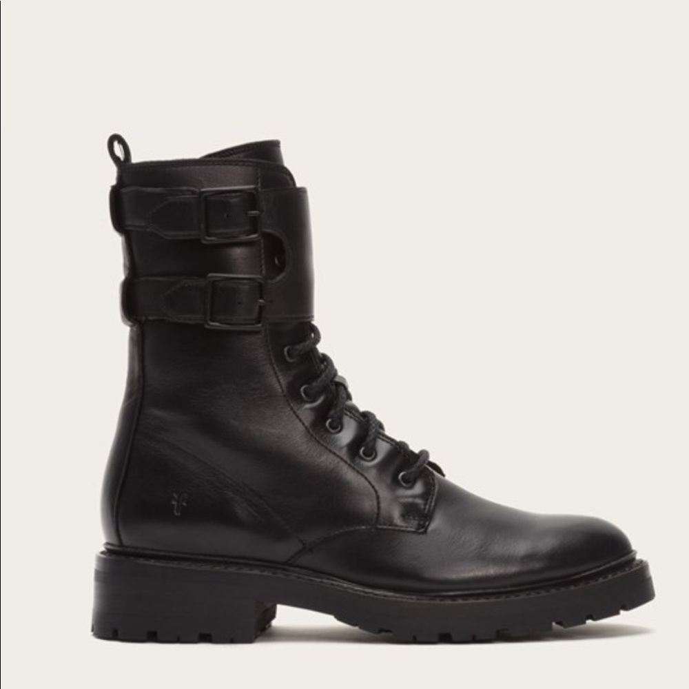Frye Julie Shield Combat Boot